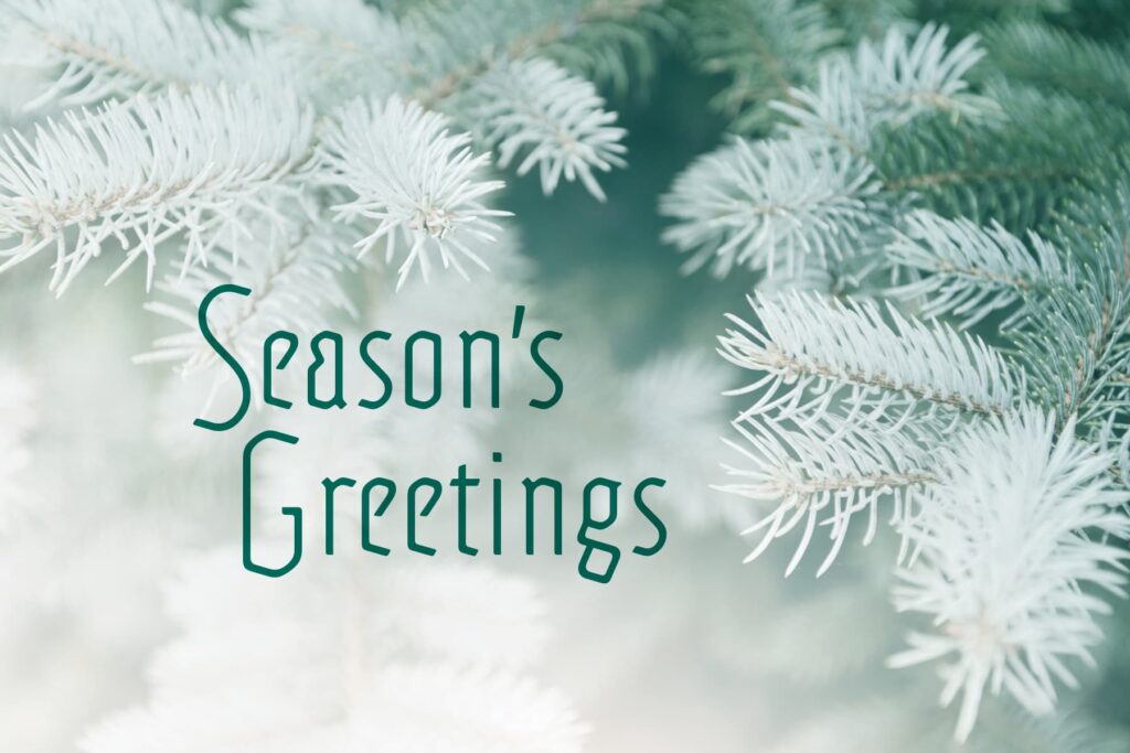 Seasons Greetings 2022