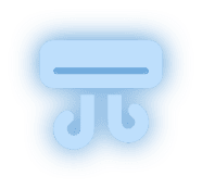 Quality HVAC equipment icon.